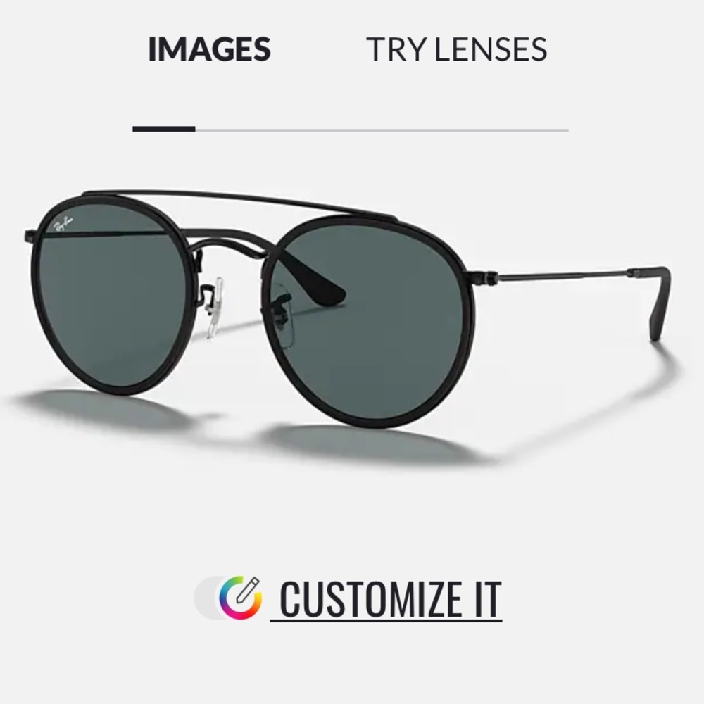 Ray-Ban Black Double Bridge